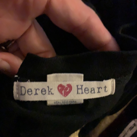 BLACK & METALLIC GOLD BABY TEE - Picture 5 of 6